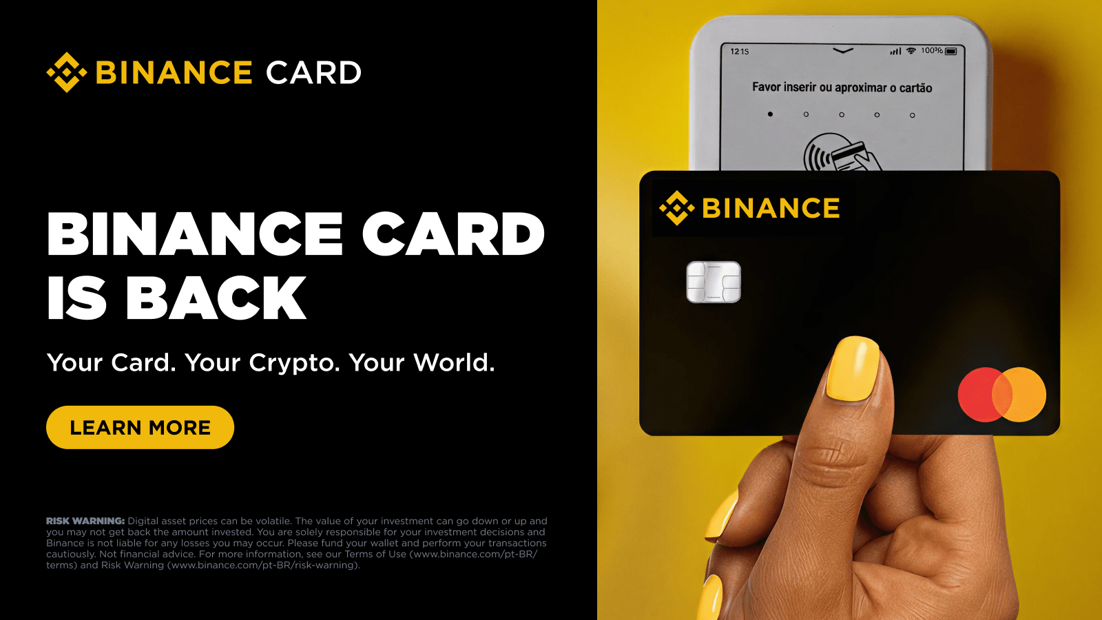 Artigo: Binance x Mastercard